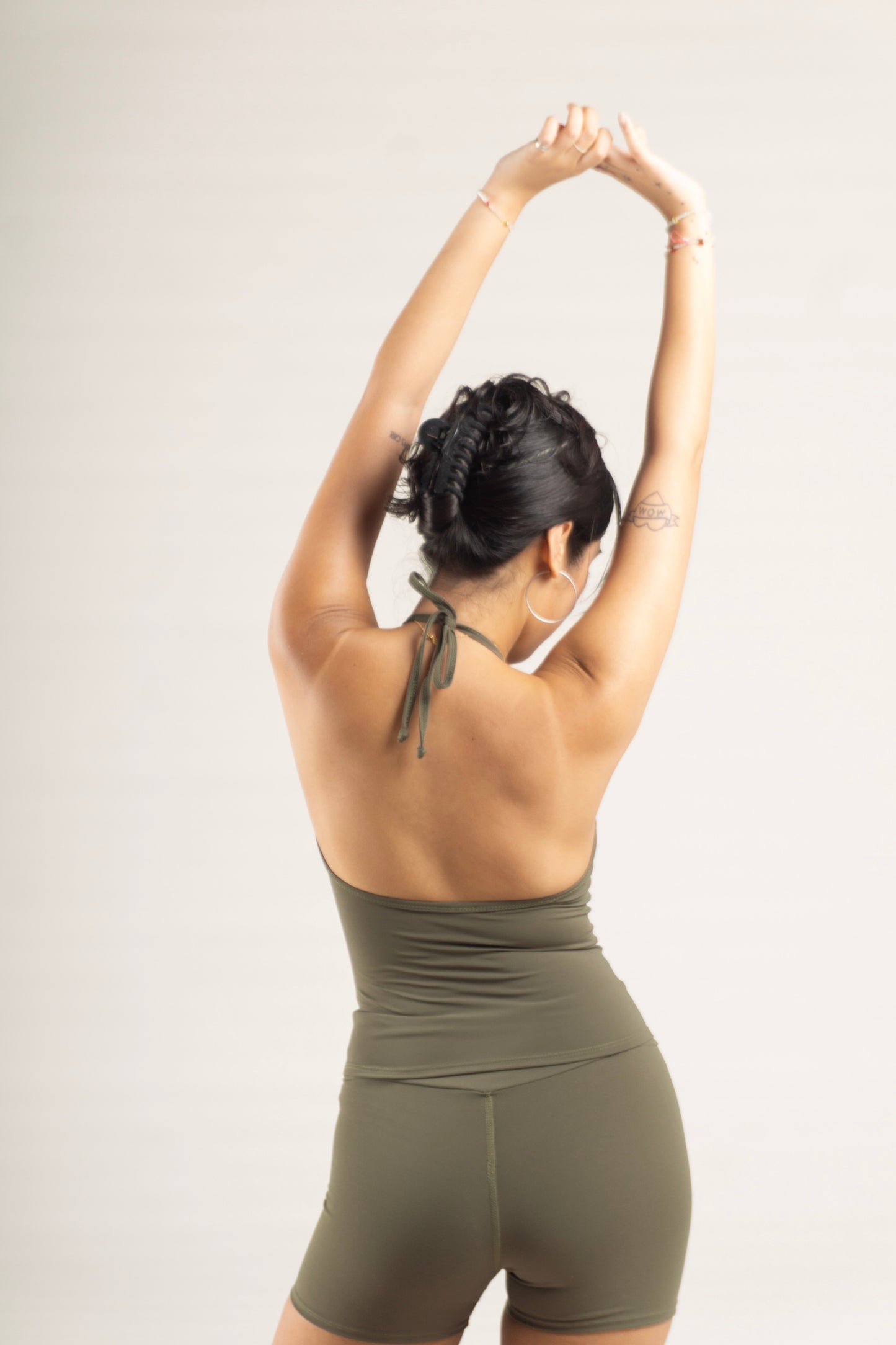 Sage Halter Tie Tank