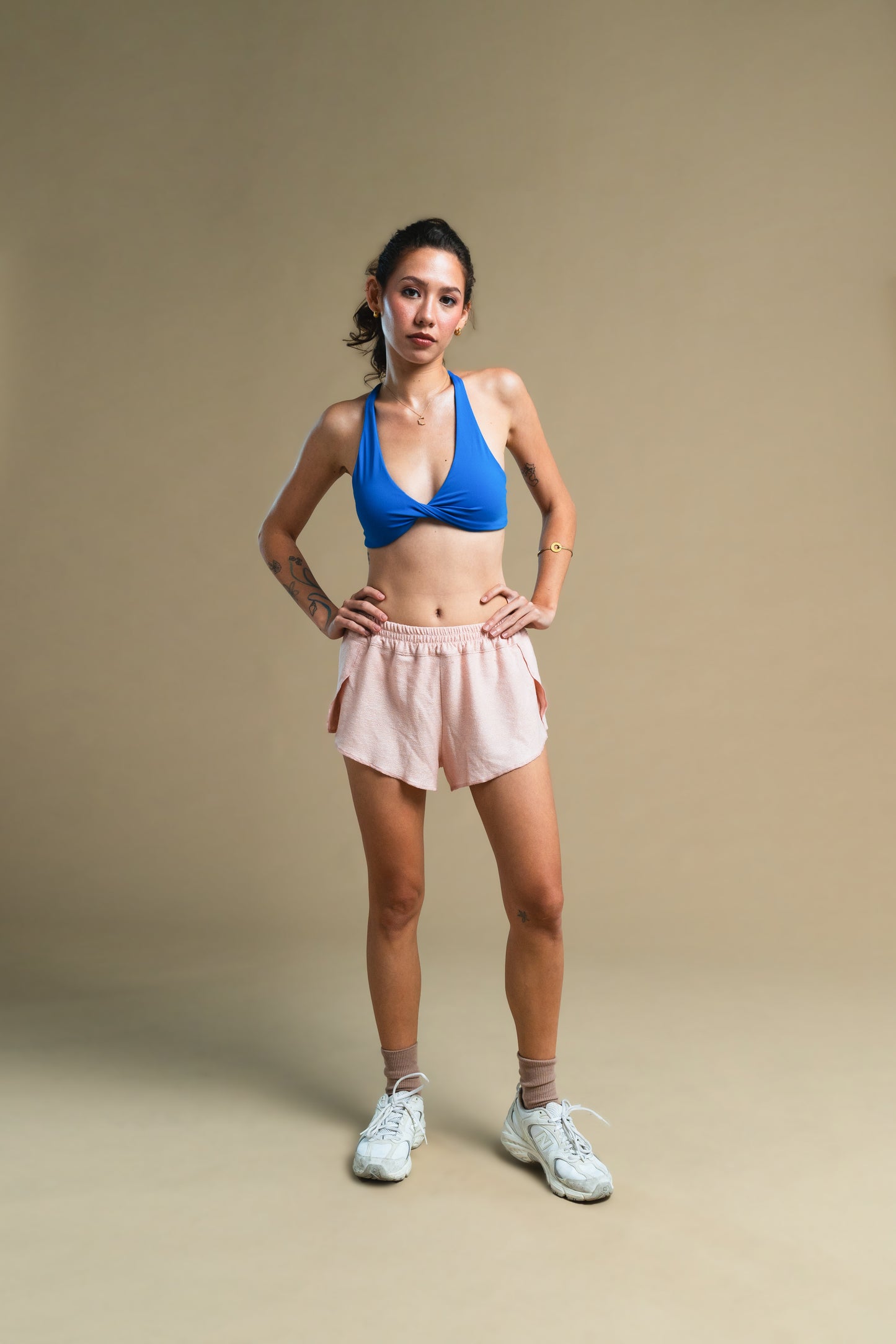 Sweet Peach Terry Shorts