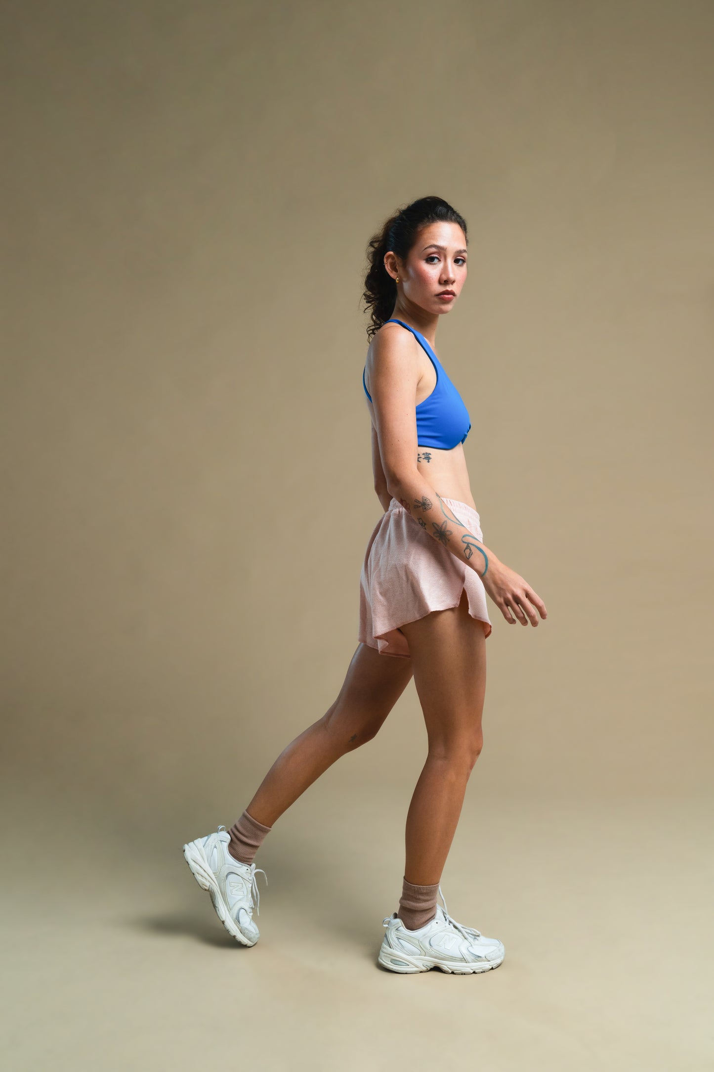 Sweet Peach Terry Shorts