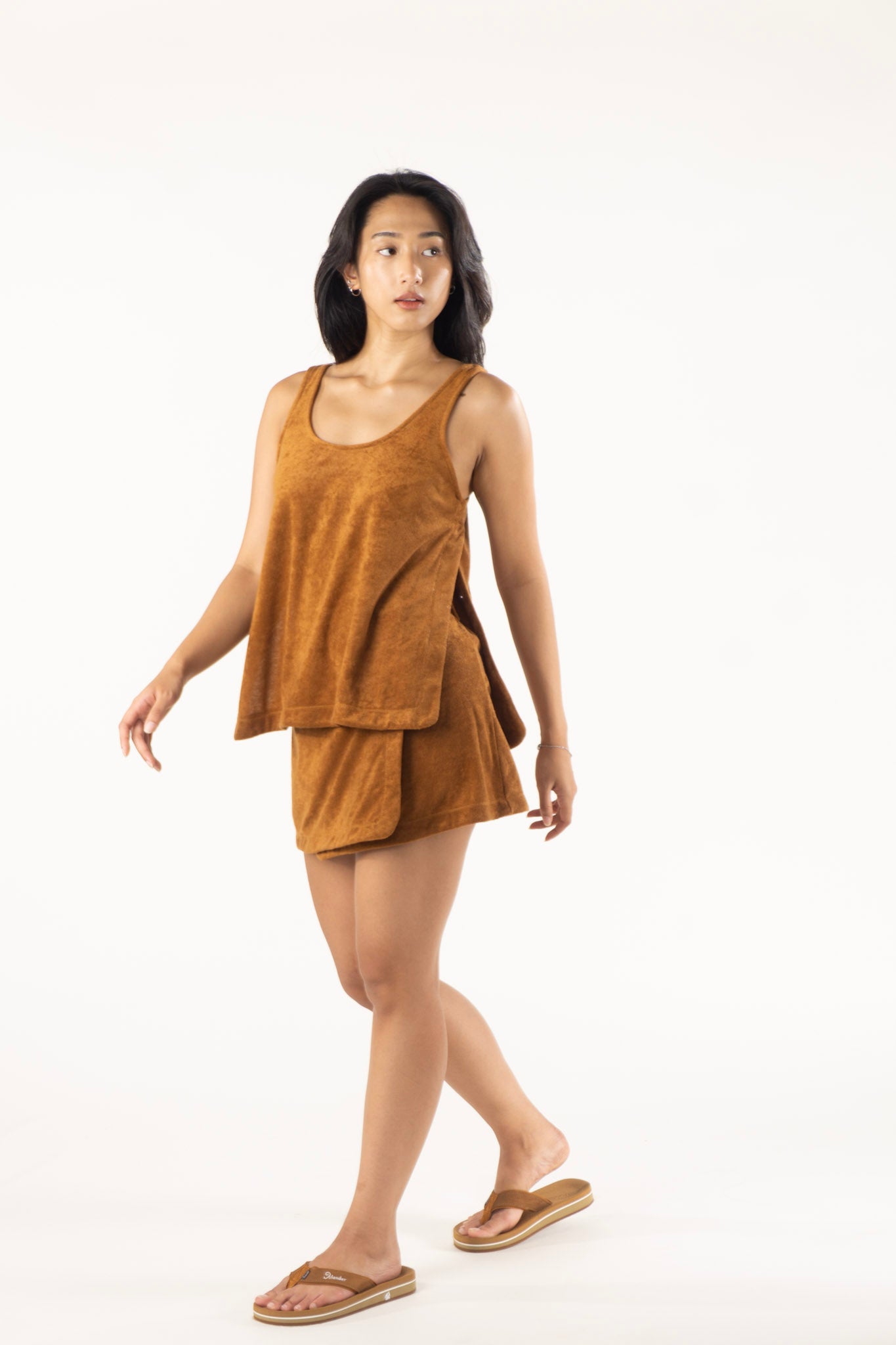 Espresso Terry Wrap Skirt – Cocoboco