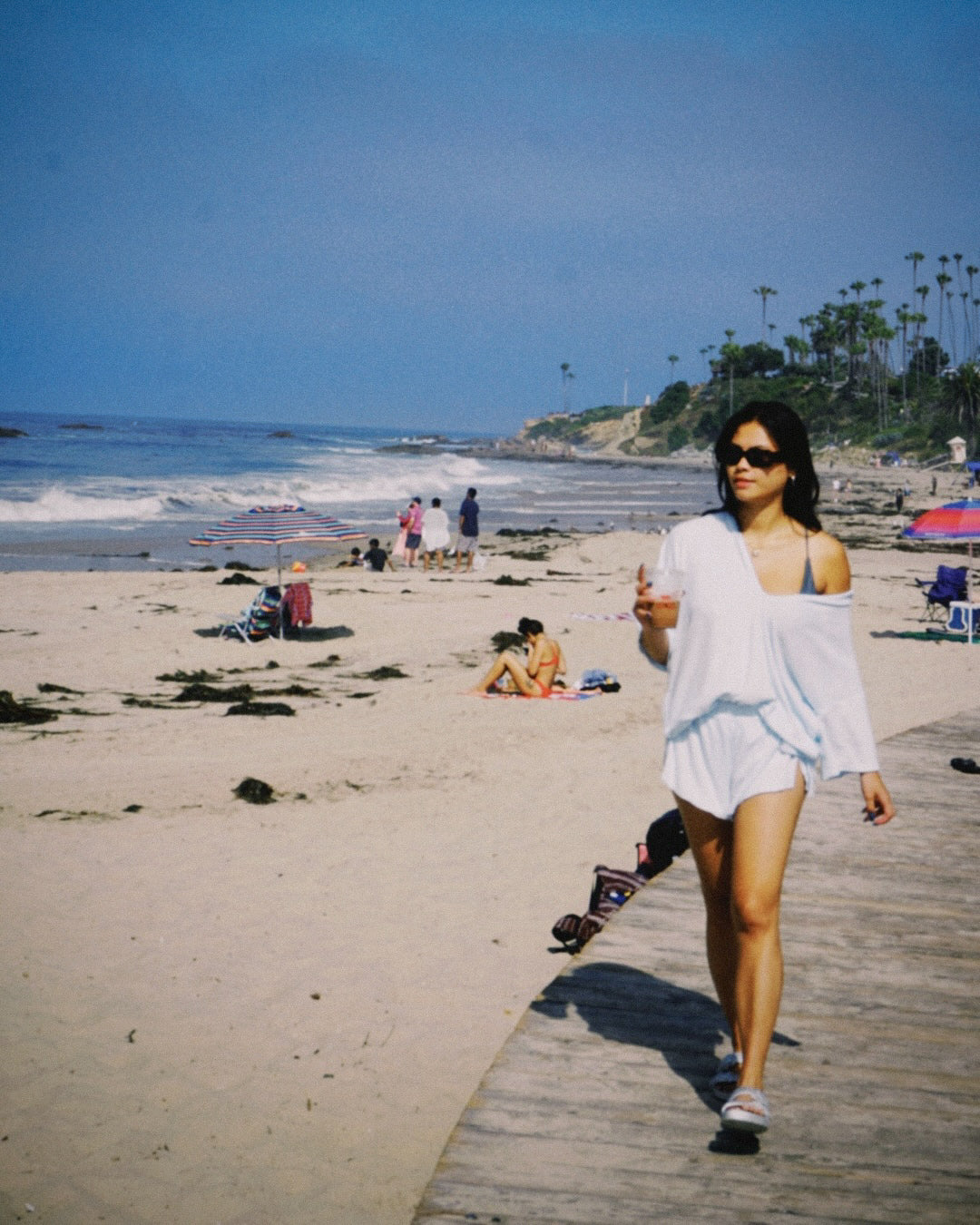 Skyberry Terry Poncho